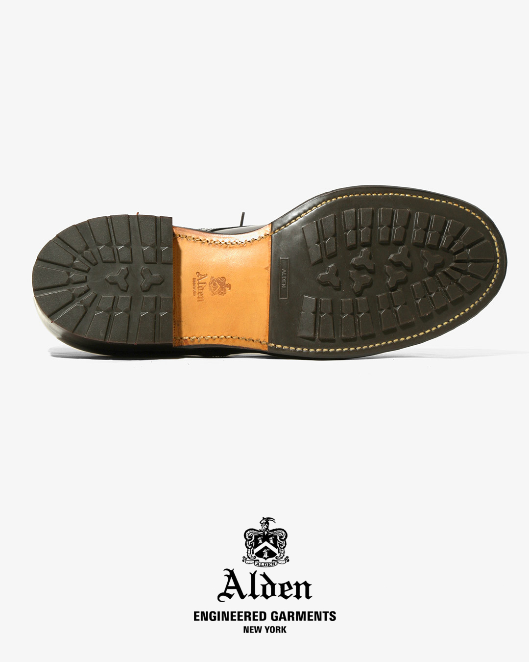 ENGINEERED GARMENTS x Alden Algonquin ox V-Tip – Shell Cordovan