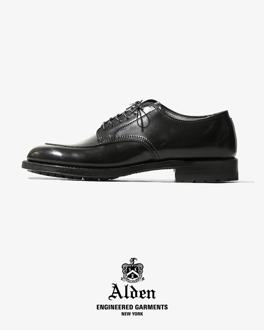 ENGINEERED GARMENTS x Alden Algonquin ox V-Tip – Shell Cordovan