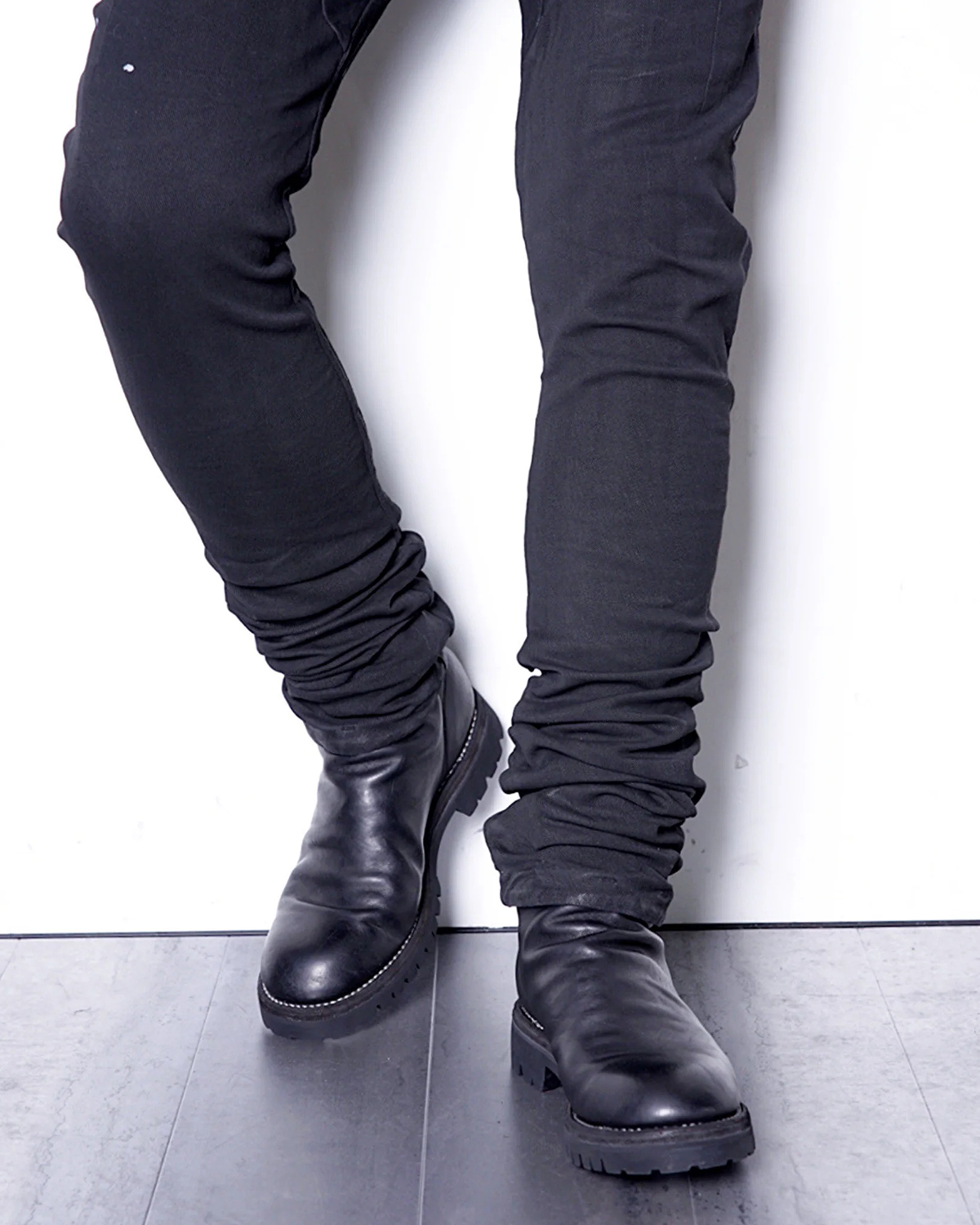 GUIDI 788V BACK ZIP HI-BOOTS HORSE FULL GRAIN with VIBRAM SOLE