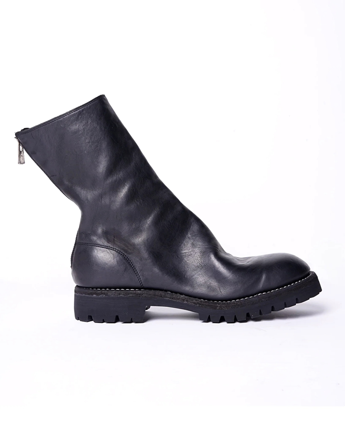 GUIDI 788V BACK ZIP HI-BOOTS HORSE FULL GRAIN with VIBRAM SOLE