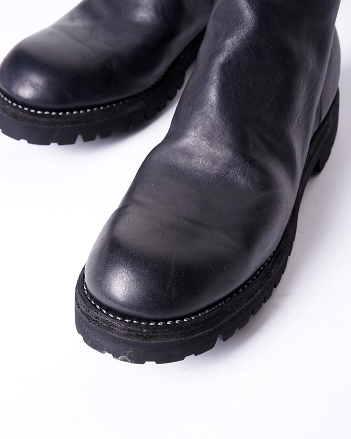 GUIDI 788V BACK ZIP HI-BOOTS HORSE FULL GRAIN with VIBRAM SOLE