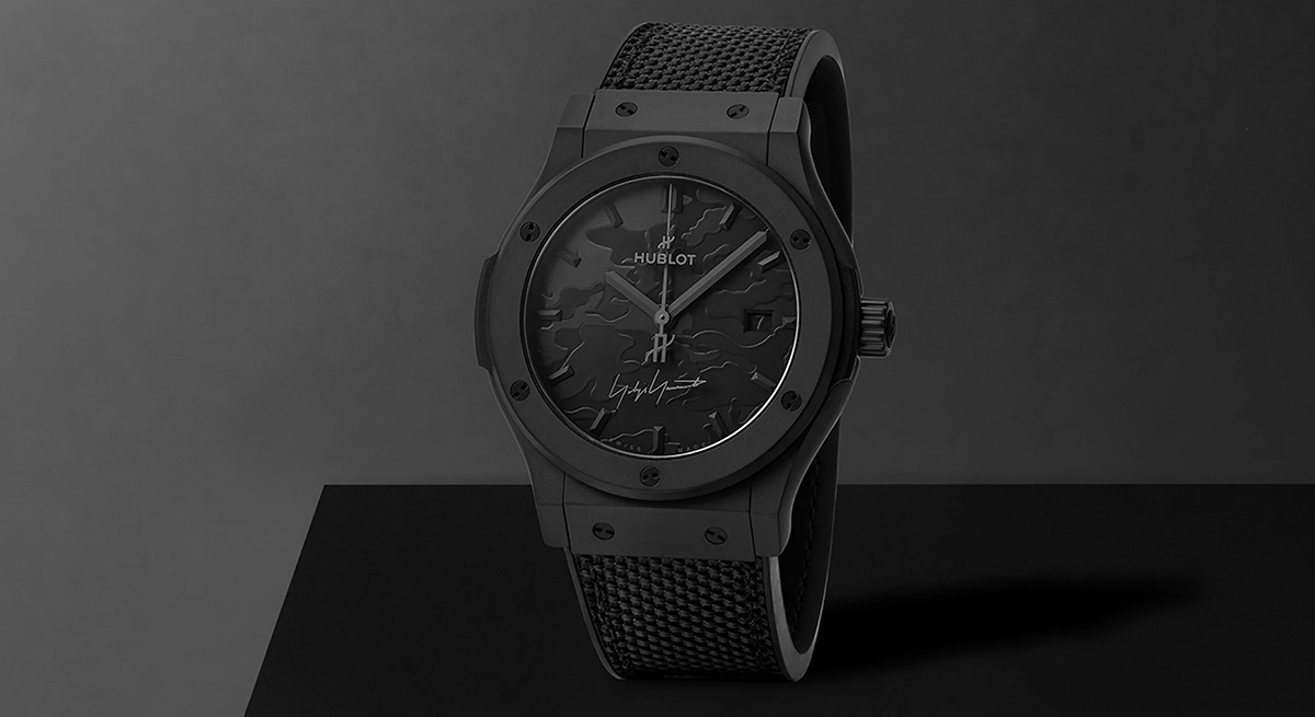 HUBLOT x Yohji Yamamoto Classic Fusion Yohji Yamamoto All Black Camo