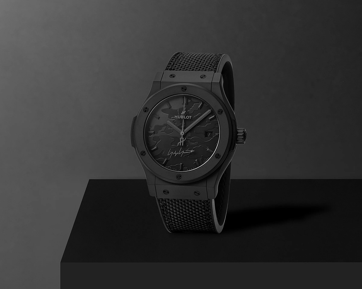 HUBLOT x Yohji Yamamoto Classic Fusion Yohji Yamamoto All Black Camo