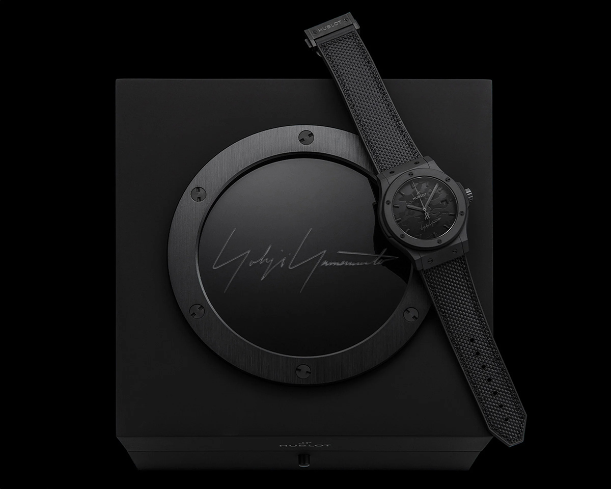 HUBLOT x Yohji Yamamoto Classic Fusion Yohji Yamamoto All Black Camo