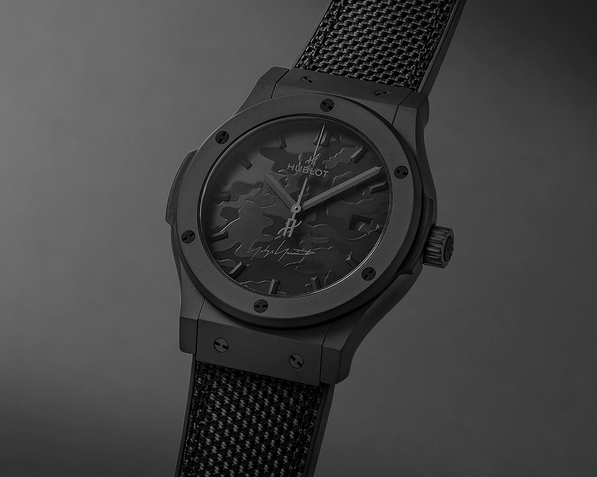 HUBLOT x Yohji Yamamoto Classic Fusion Yohji Yamamoto All Black Camo