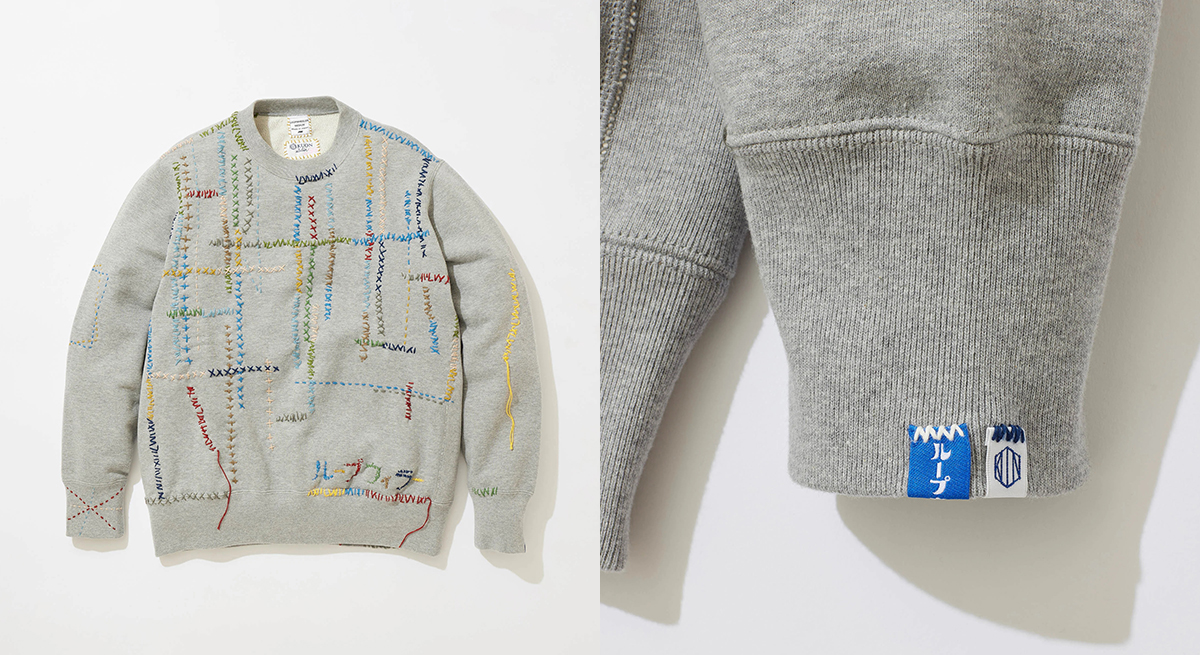 LOOPWHEELER x KUON x SAHIKO GALS Collaboration Sweat Shirts