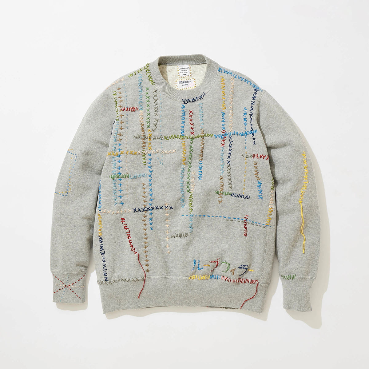 LOOPWHEELER x KUON x SAHIKO GALS Collaboration Sweat Shirts