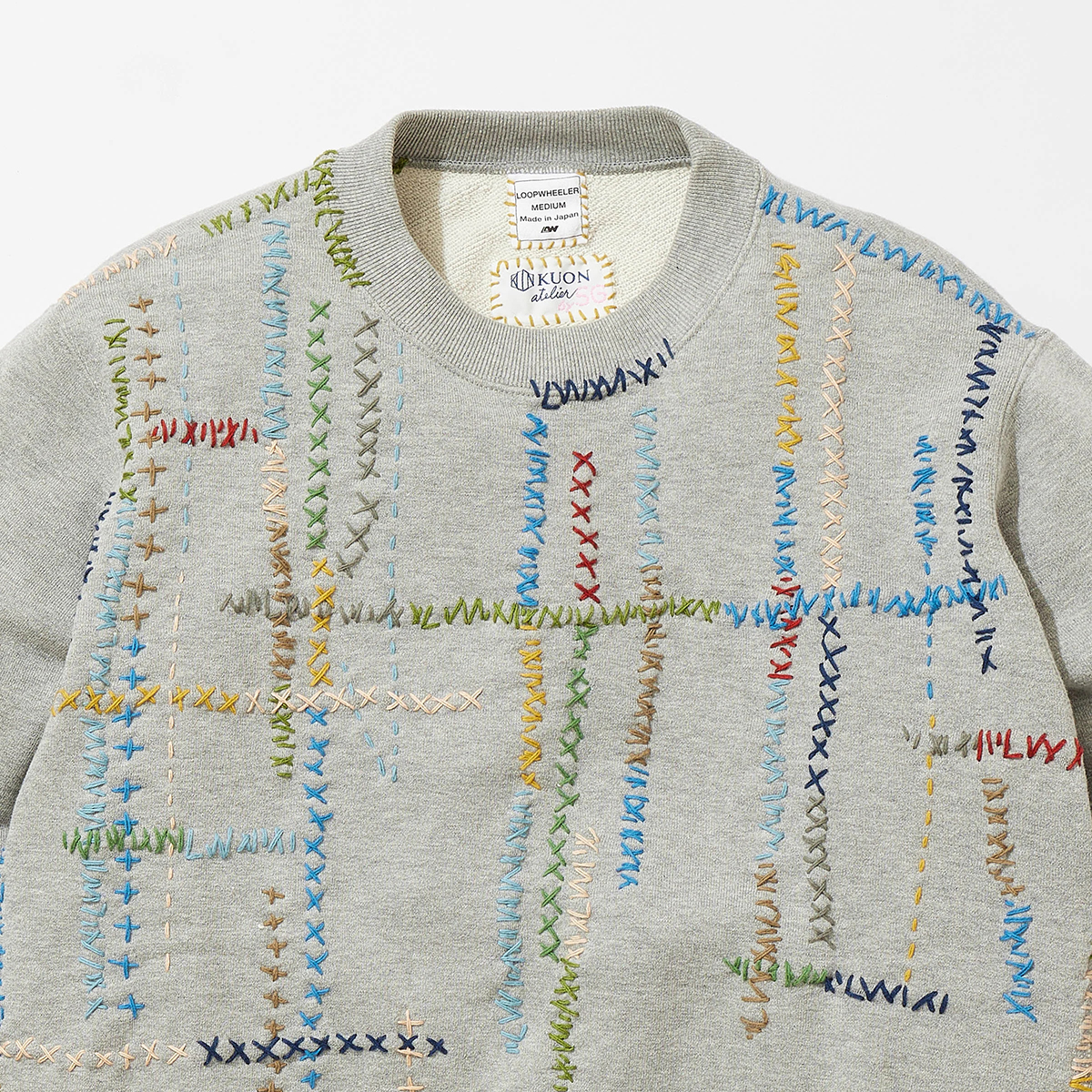 LOOPWHEELER x KUON x SAHIKO GALS Collaboration Sweat Shirts