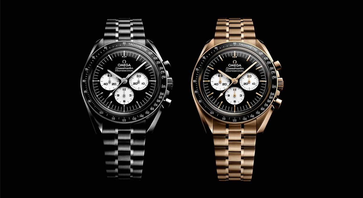 2026 OMEGA SPEEDMASTER Moonwatch Black White