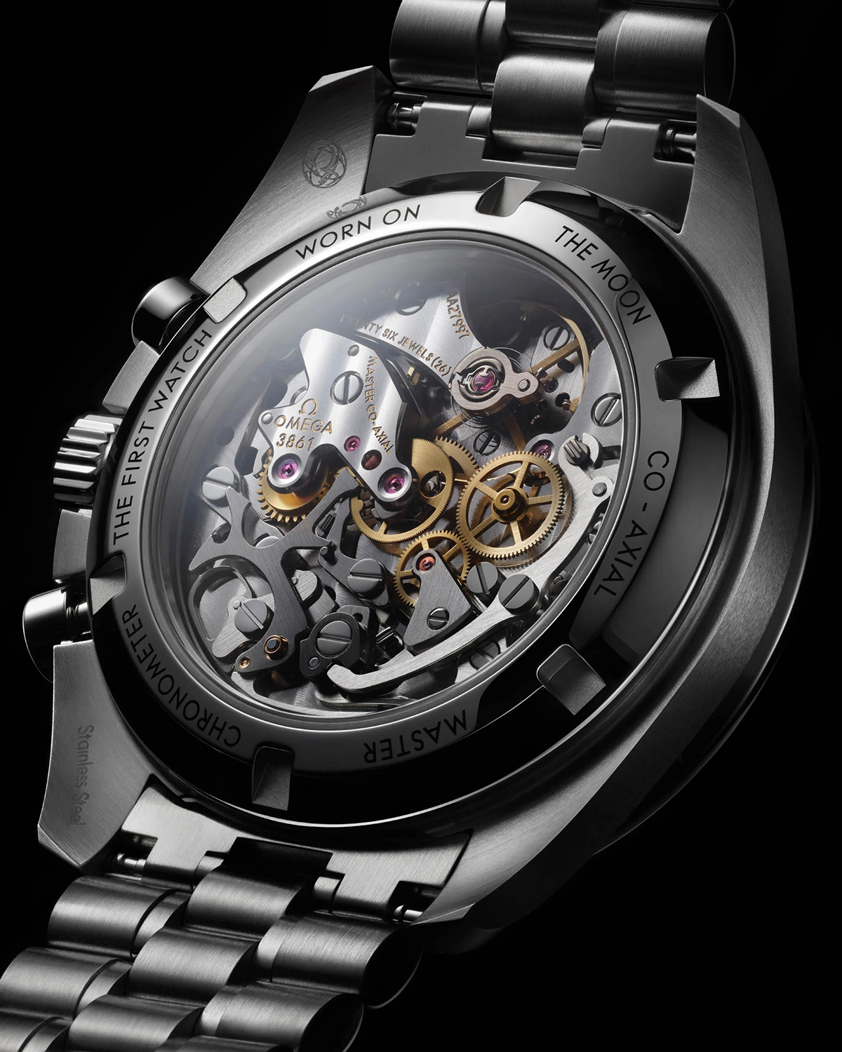 2026 OMEGA SPEEDMASTER Moonwatch Black White