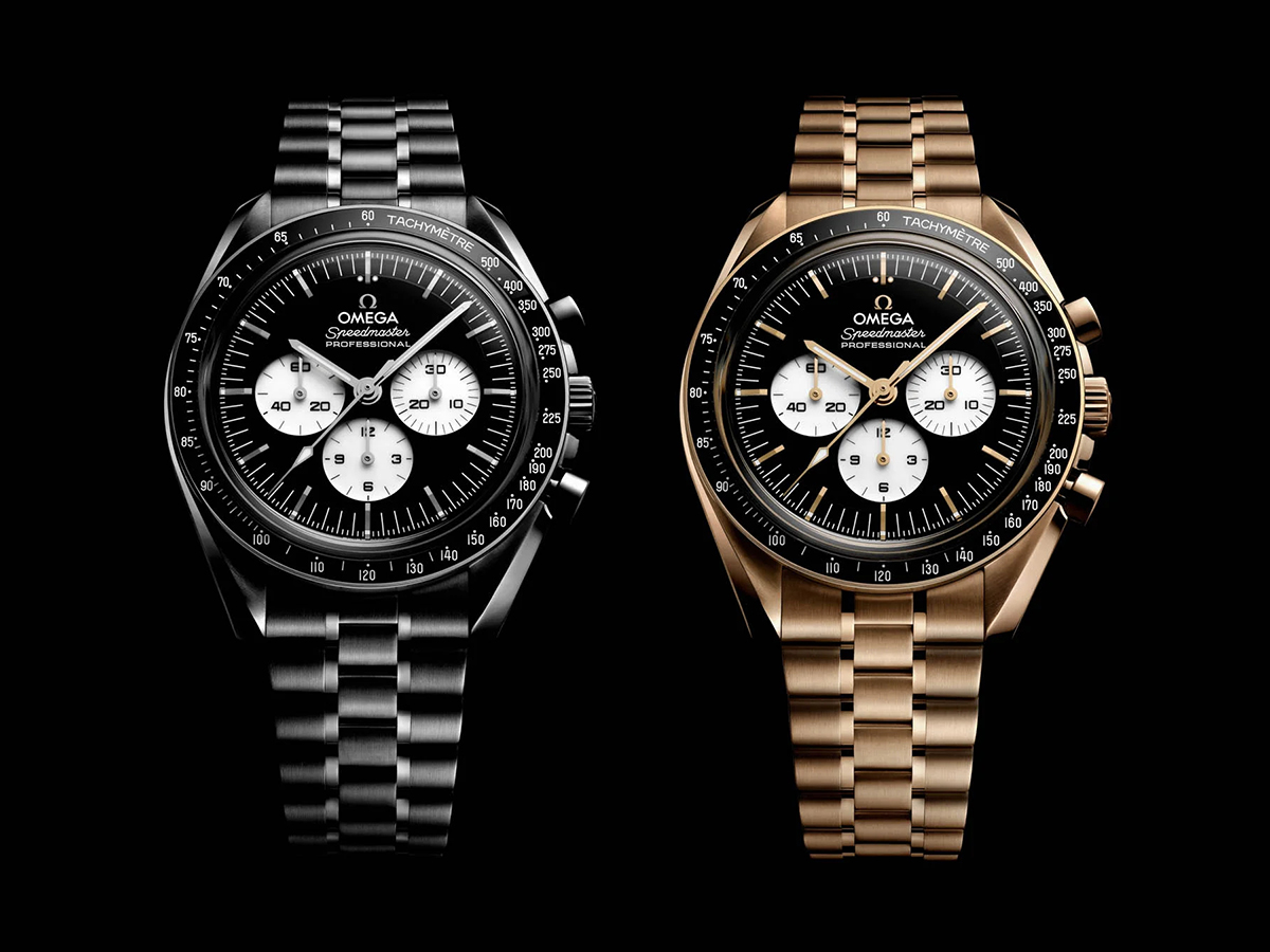 2026 OMEGA SPEEDMASTER Moonwatch Black White