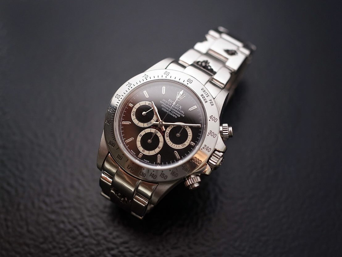 Rolex Daytona Ref.16520 with EYEFUNNY Broken Oyster Bracelet Sterling Silver