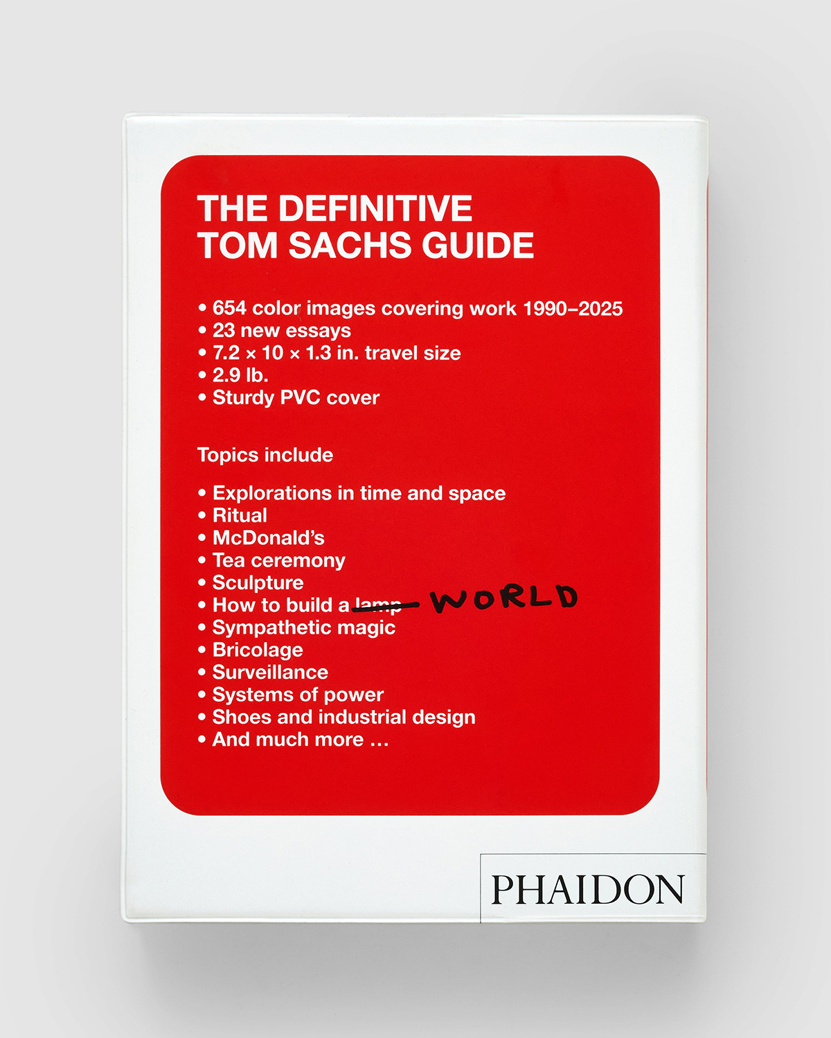 TOM SACHS GUIDE