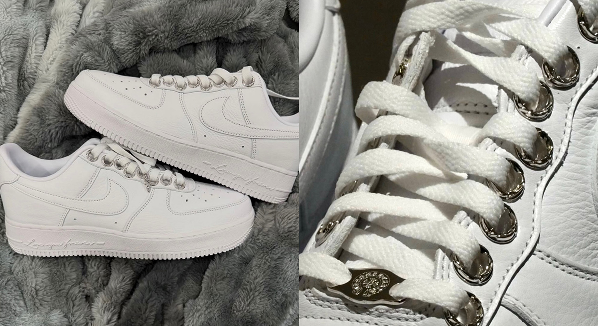 CHROME HEARTS x NOCTA Air Force 1 Low White