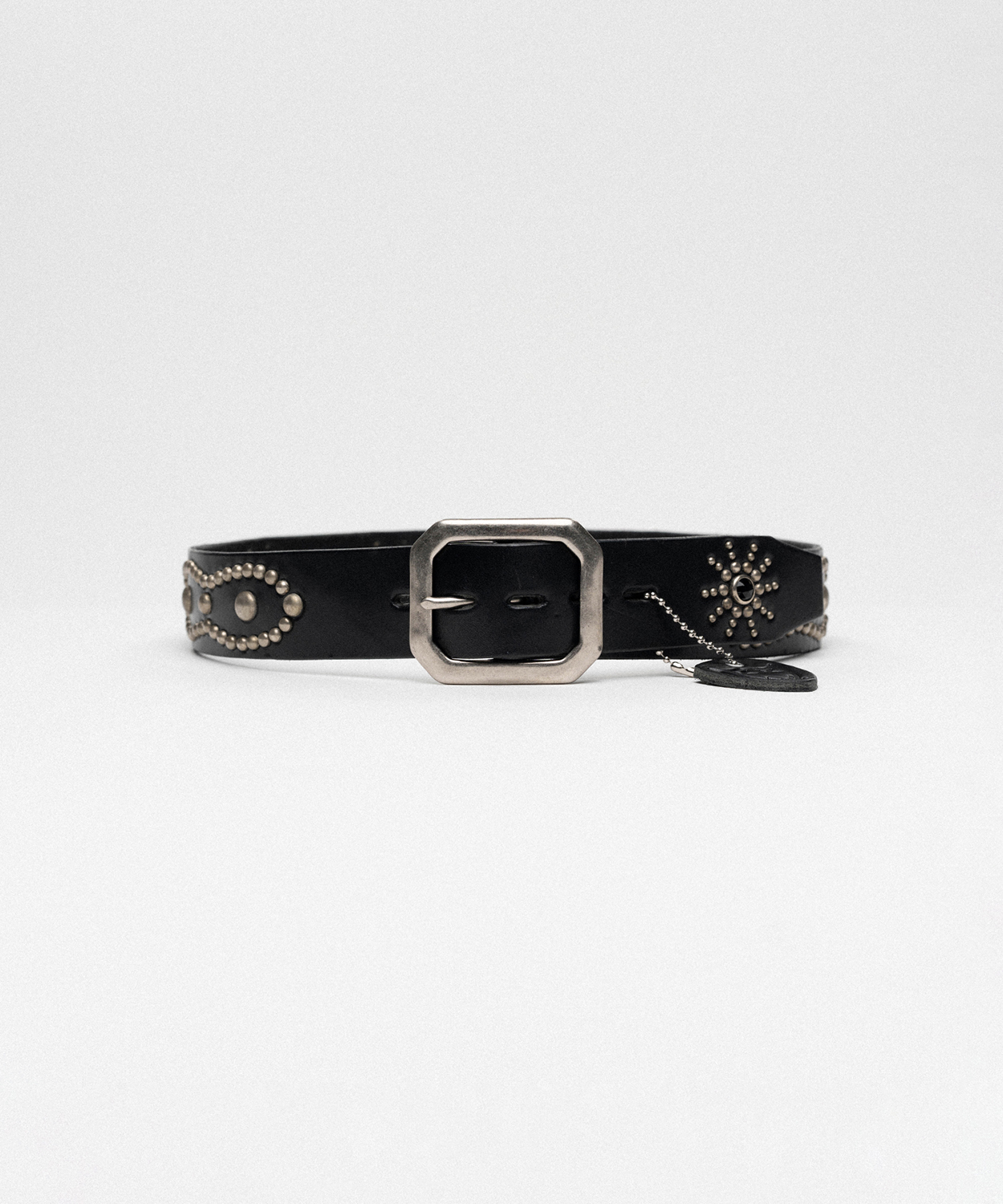 HTCXX x KAMIYA Studded Leather Belt
