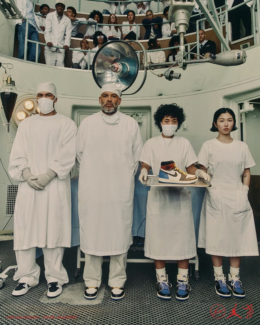 JORDAN BRAND x UNION x fragment design AIR JORDAN 1 RTR HI OG SP