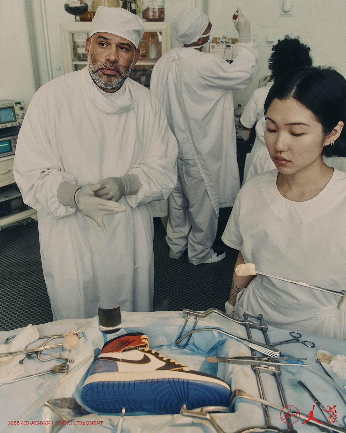 JORDAN BRAND x UNION x fragment design AIR JORDAN 1 RTR HI OG SP