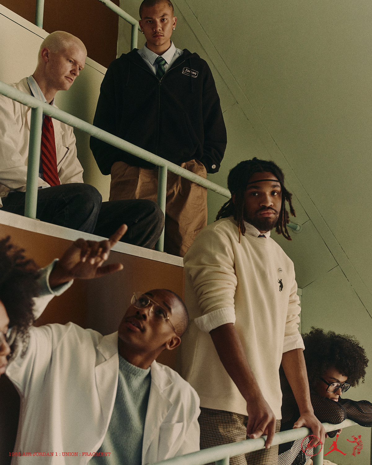 JORDAN BRAND x UNION x fragment design AIR JORDAN 1 RTR HI OG SP