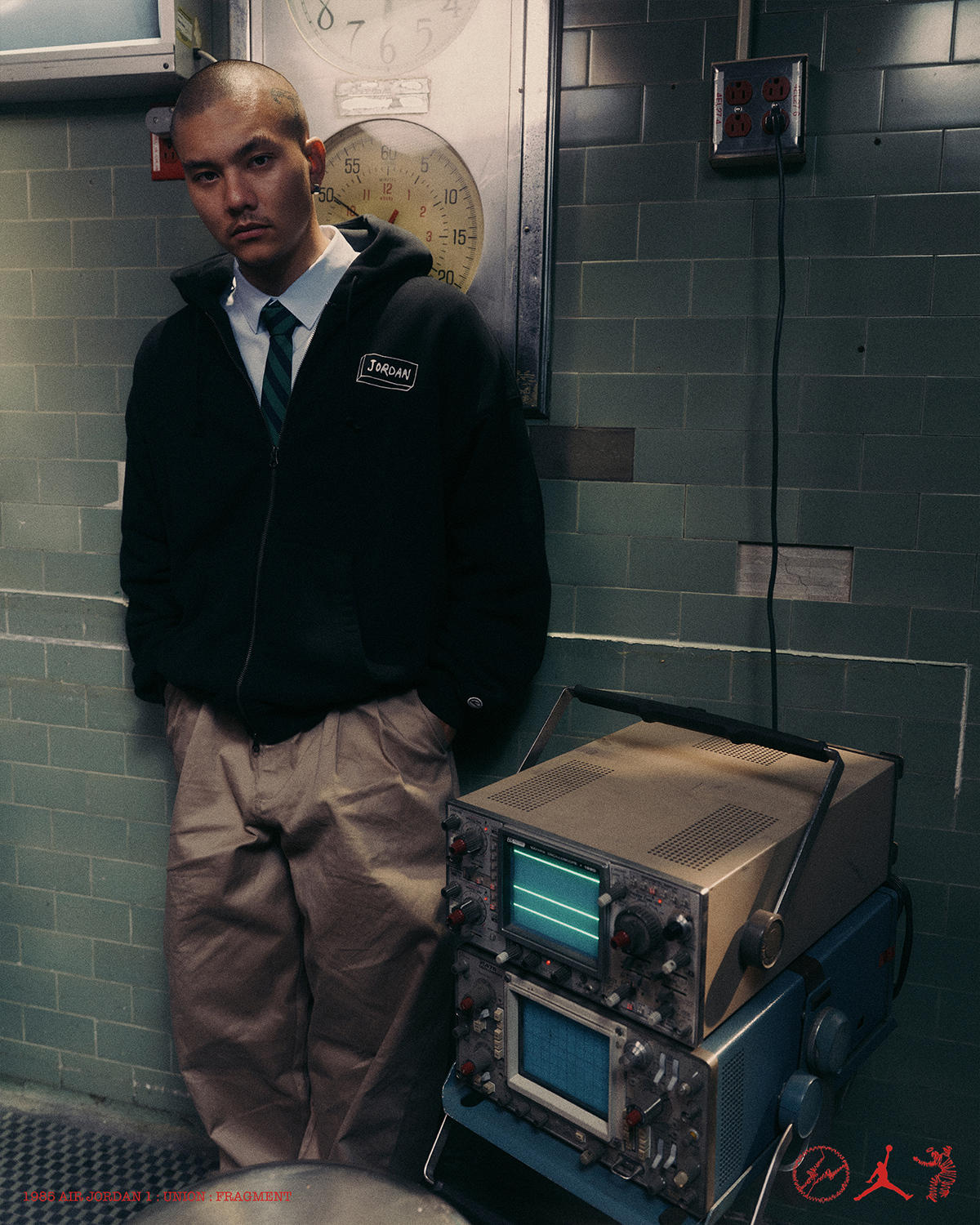 JORDAN BRAND x UNION x fragment design AIR JORDAN 1 RTR HI OG SP