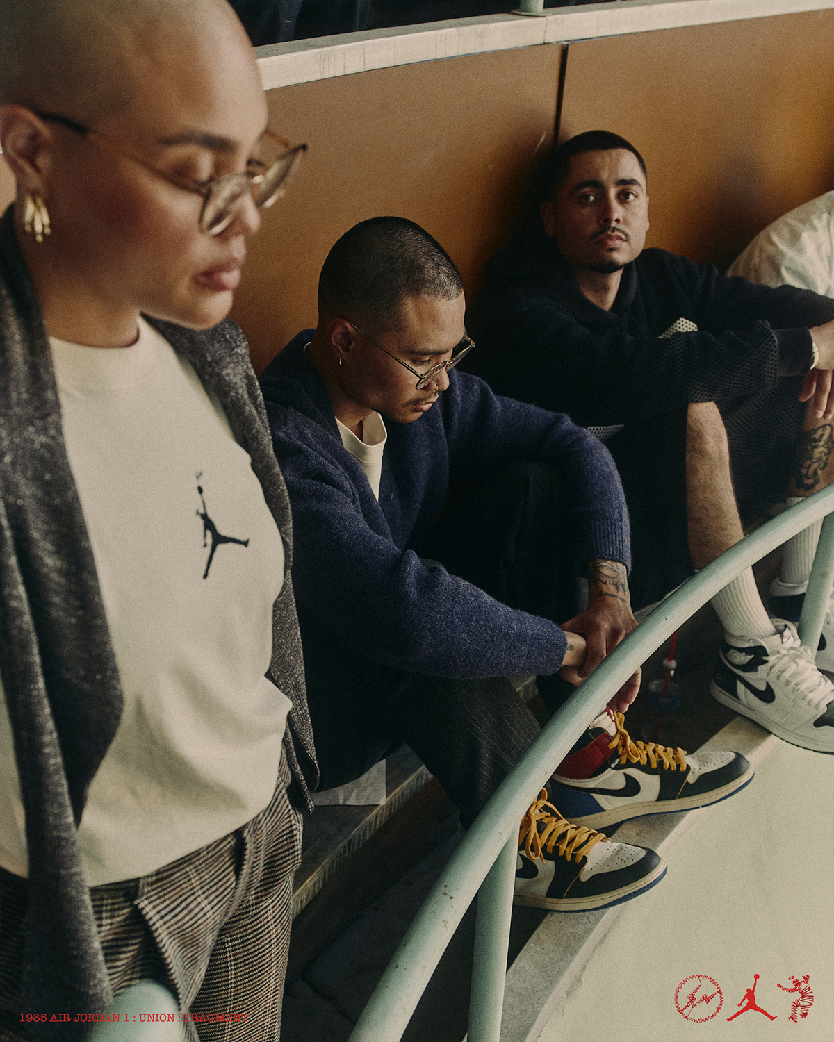 JORDAN BRAND x UNION x fragment design AIR JORDAN 1 RTR HI OG SP