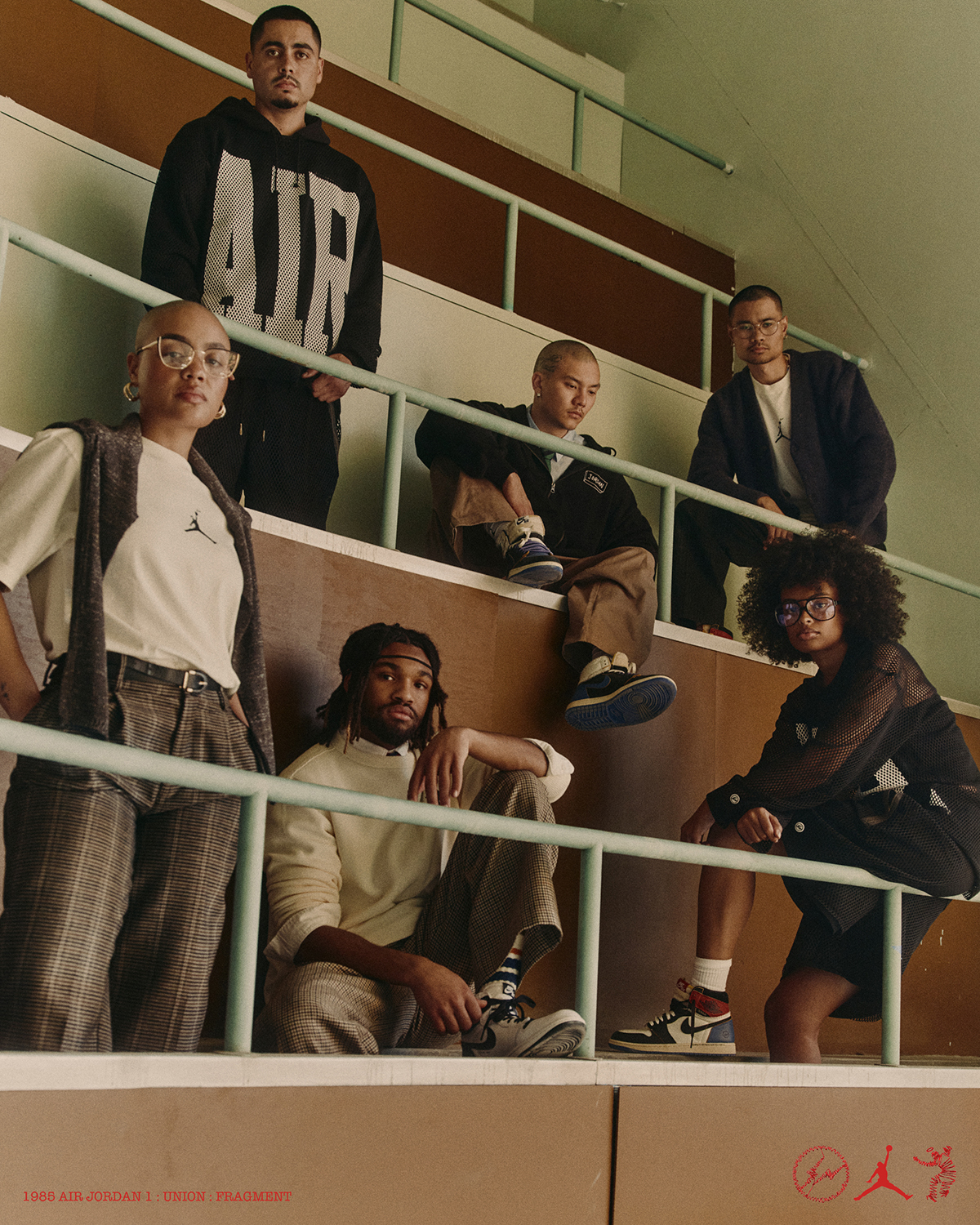 JORDAN BRAND x UNION x fragment design AIR JORDAN 1 RTR HI OG SP