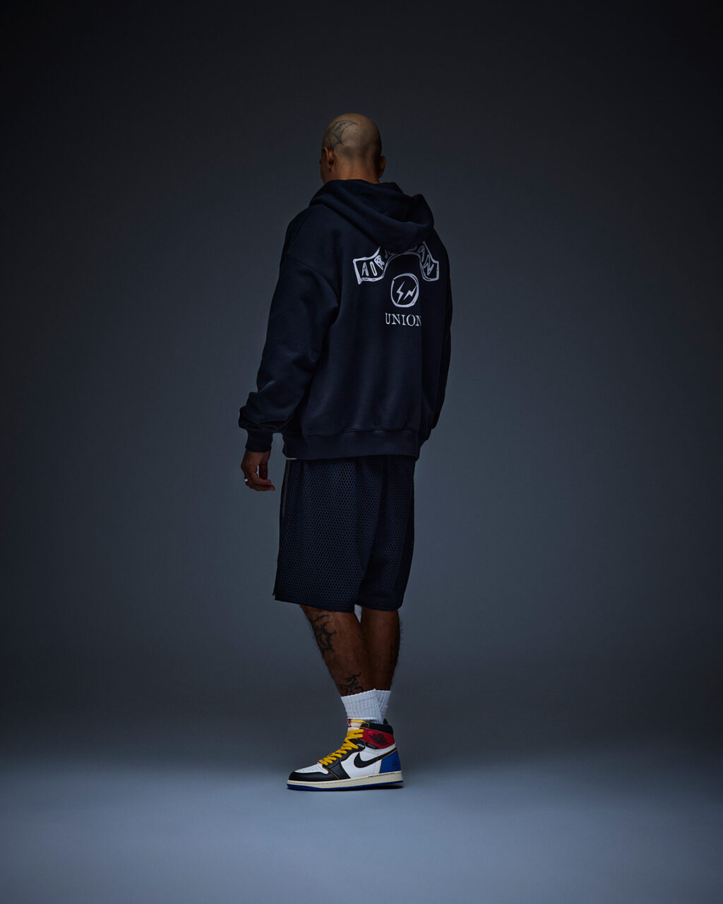 JORDAN BRAND x UNION x fragment design AIR JORDAN 1 RTR HI OG SP