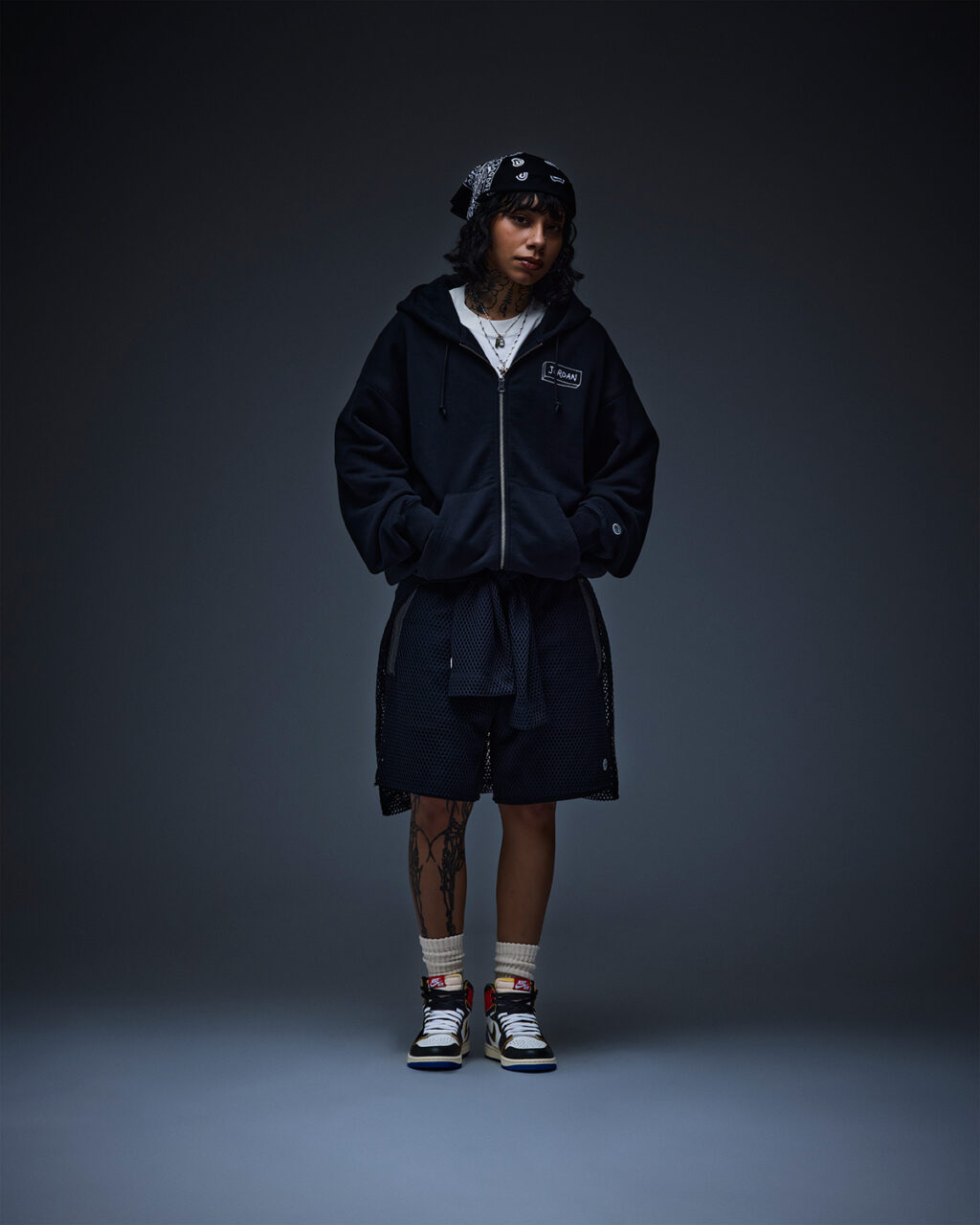 JORDAN BRAND x UNION x fragment design AIR JORDAN 1 RTR HI OG SP