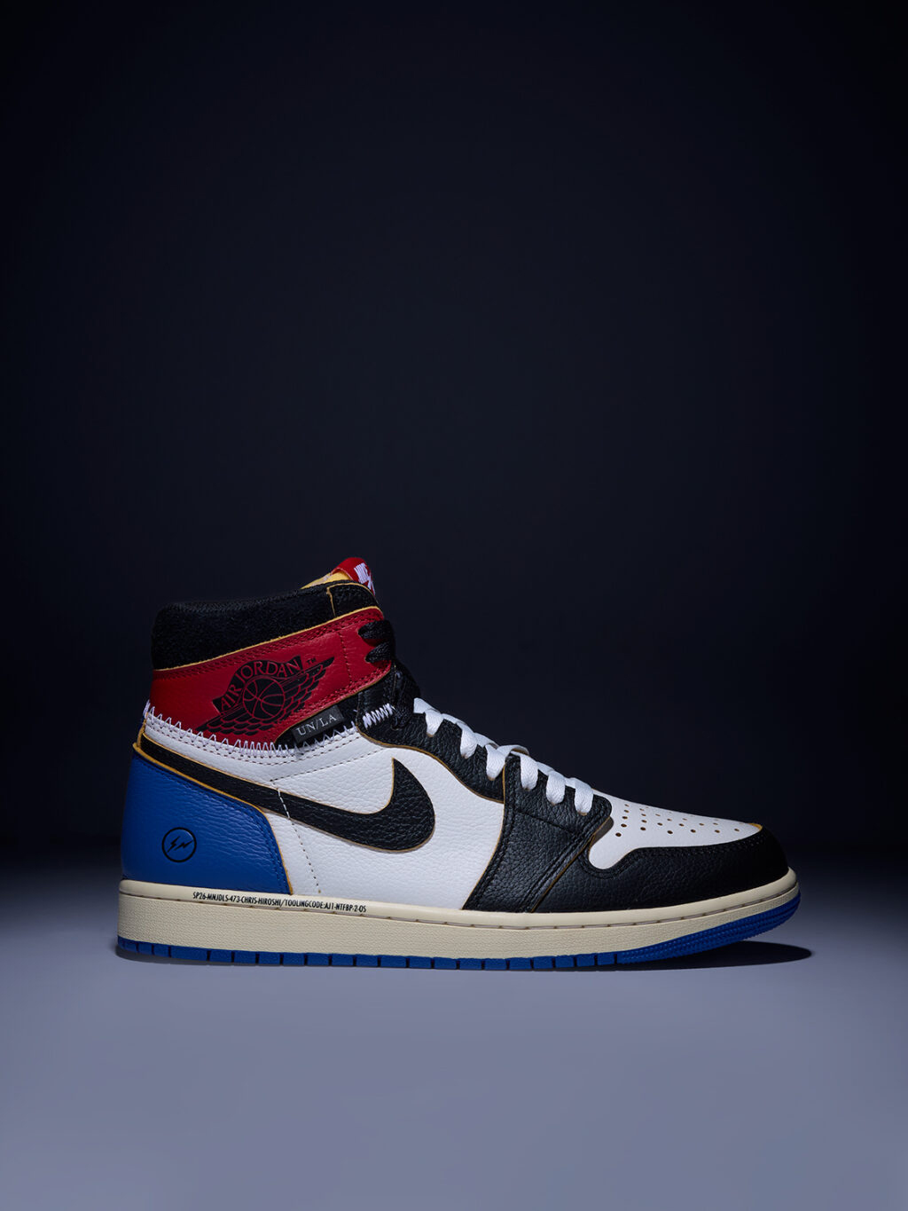 JORDAN BRAND x UNION x fragment design AIR JORDAN 1 RTR HI OG SP
