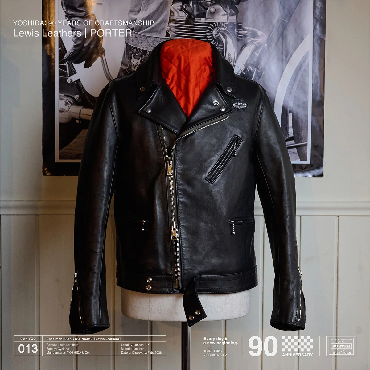 Lewis Leathers x PORTER Collaboration Collection