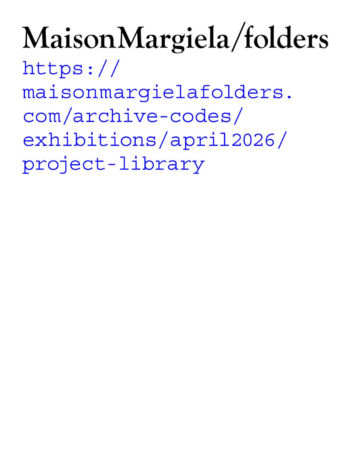 Maison Margiela_folders