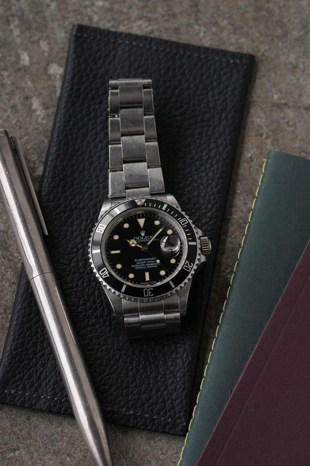 1985 Rolex Submariner Date Ref16800 Black Dial Chronometer
