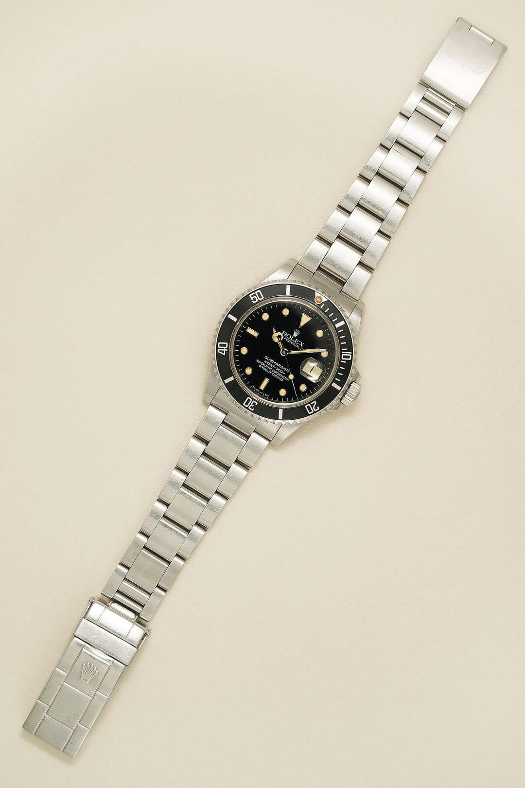 1985 Rolex Submariner Date Ref16800 Black Dial Chronometer