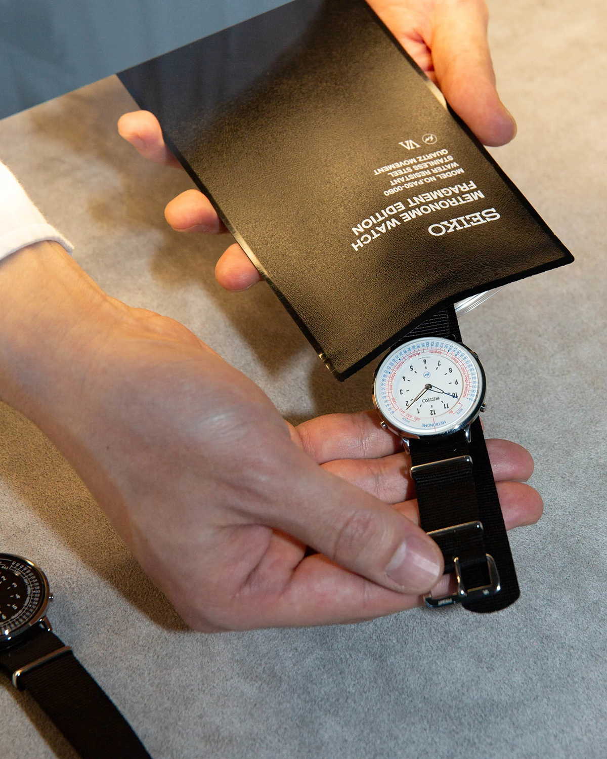 V.A. x SEIKO x fragment design Metronome Watch