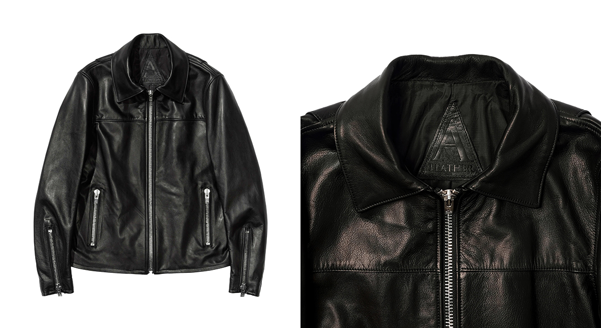 A LEATHER ROADSTER JACKET
