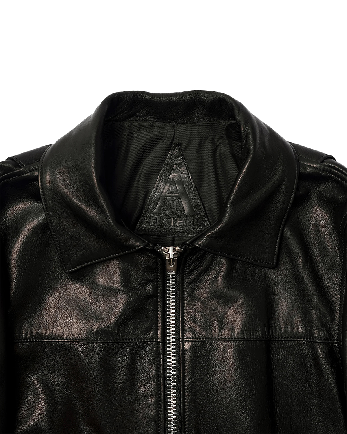 A LEATHER ROADSTER JACKET