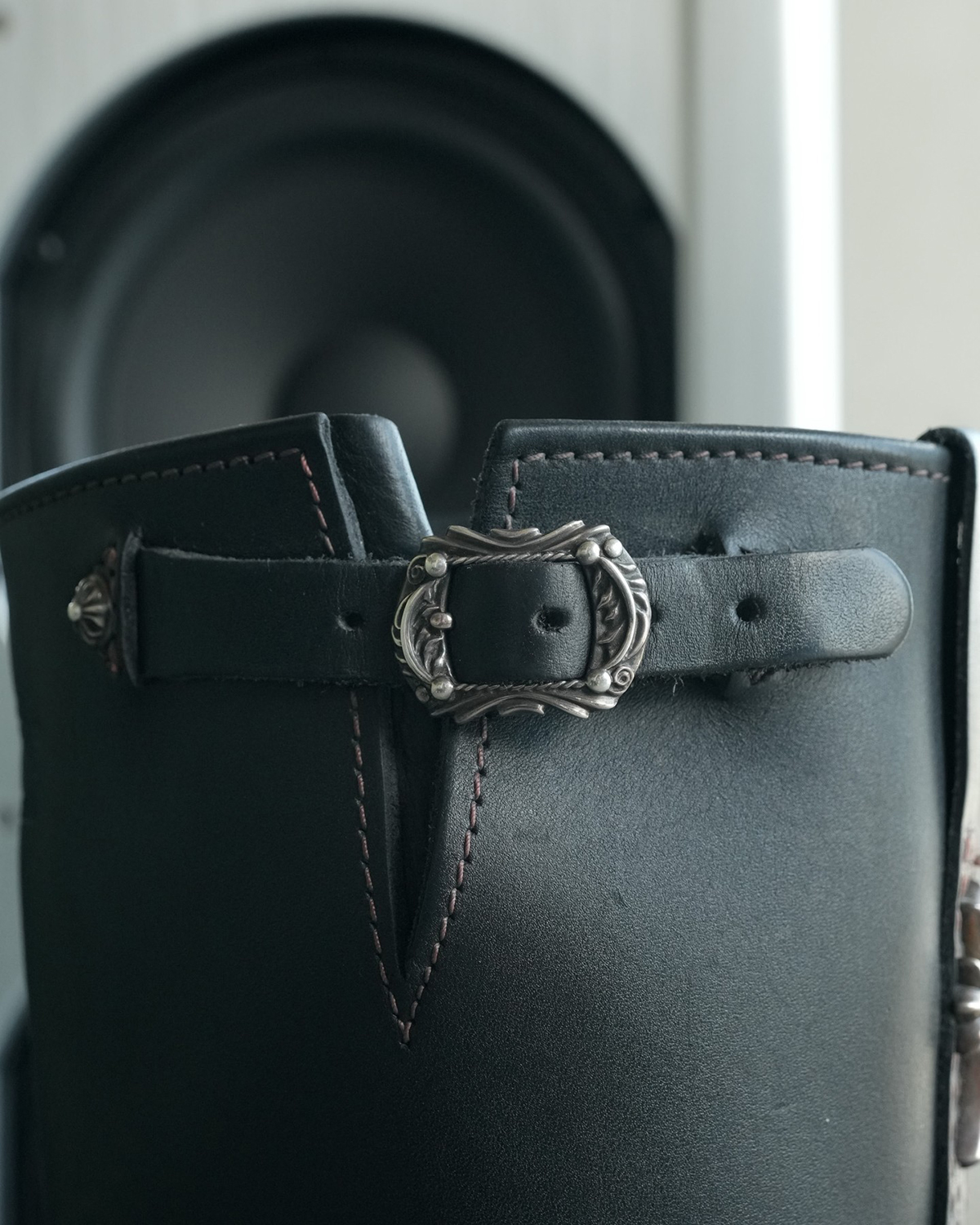 CHROME HEARTS x WESCO BOSS Classic Link Chain Custom Black