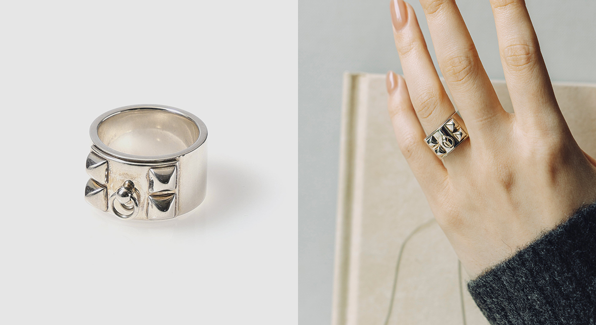 HERMÈS Collier de Chien Ring