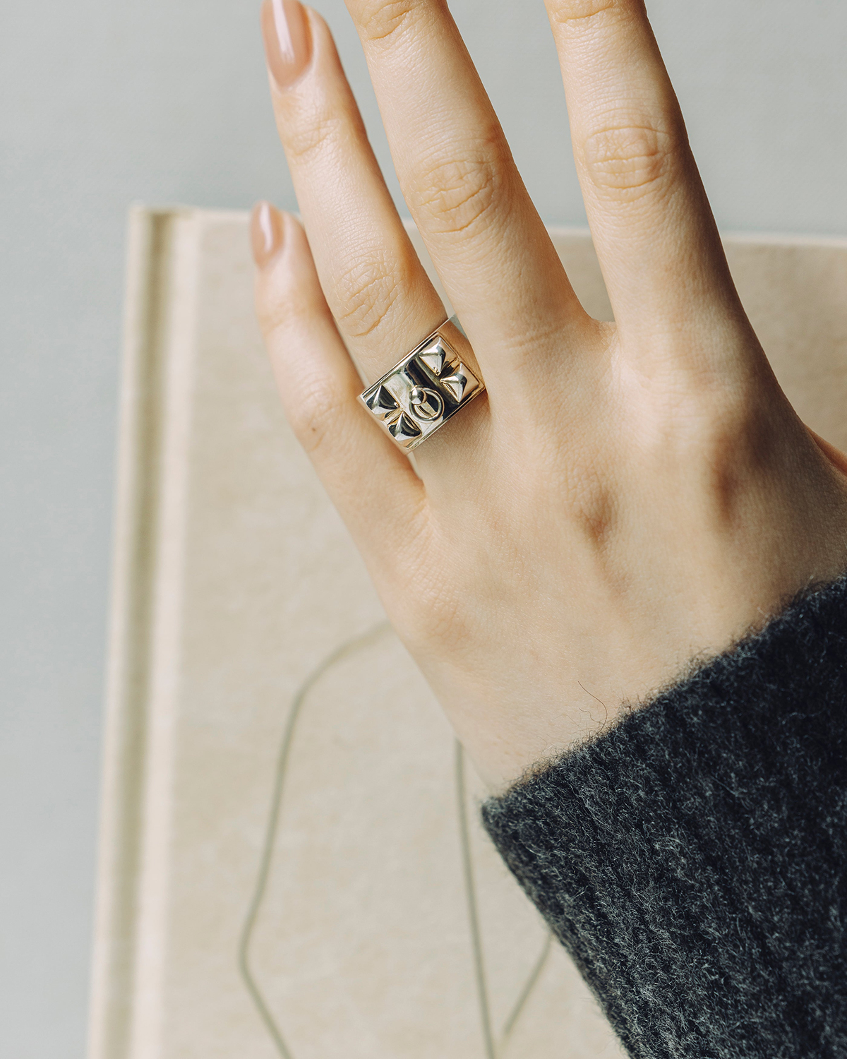 HERMÈS Collier de Chien Ring