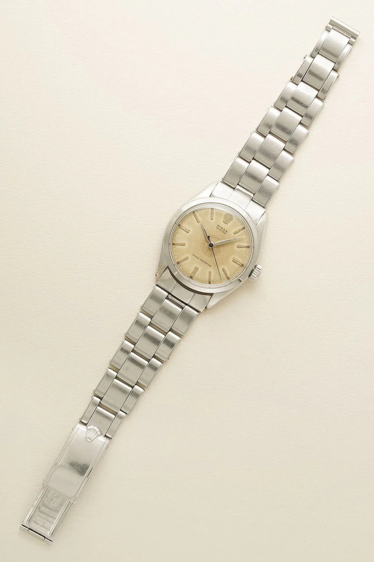 1957 ROLEX Oyster Ref6480 Ivory Dial Vintage