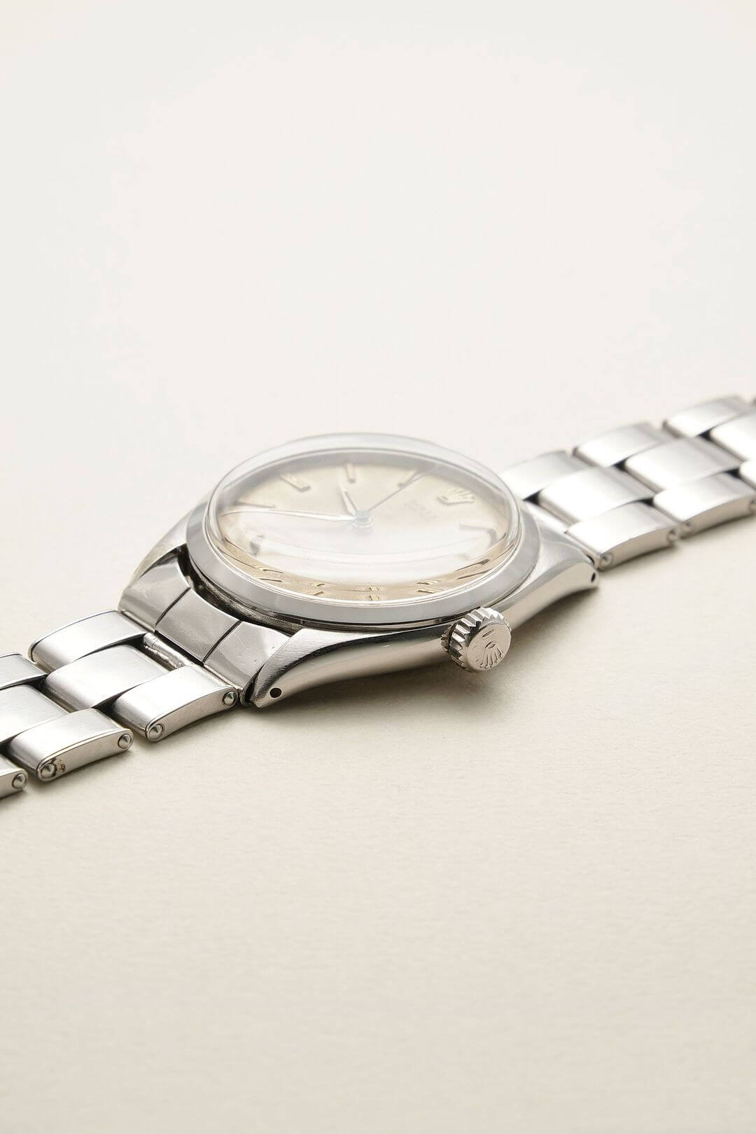 1957 ROLEX Oyster Ref6480 Ivory Dial Vintage