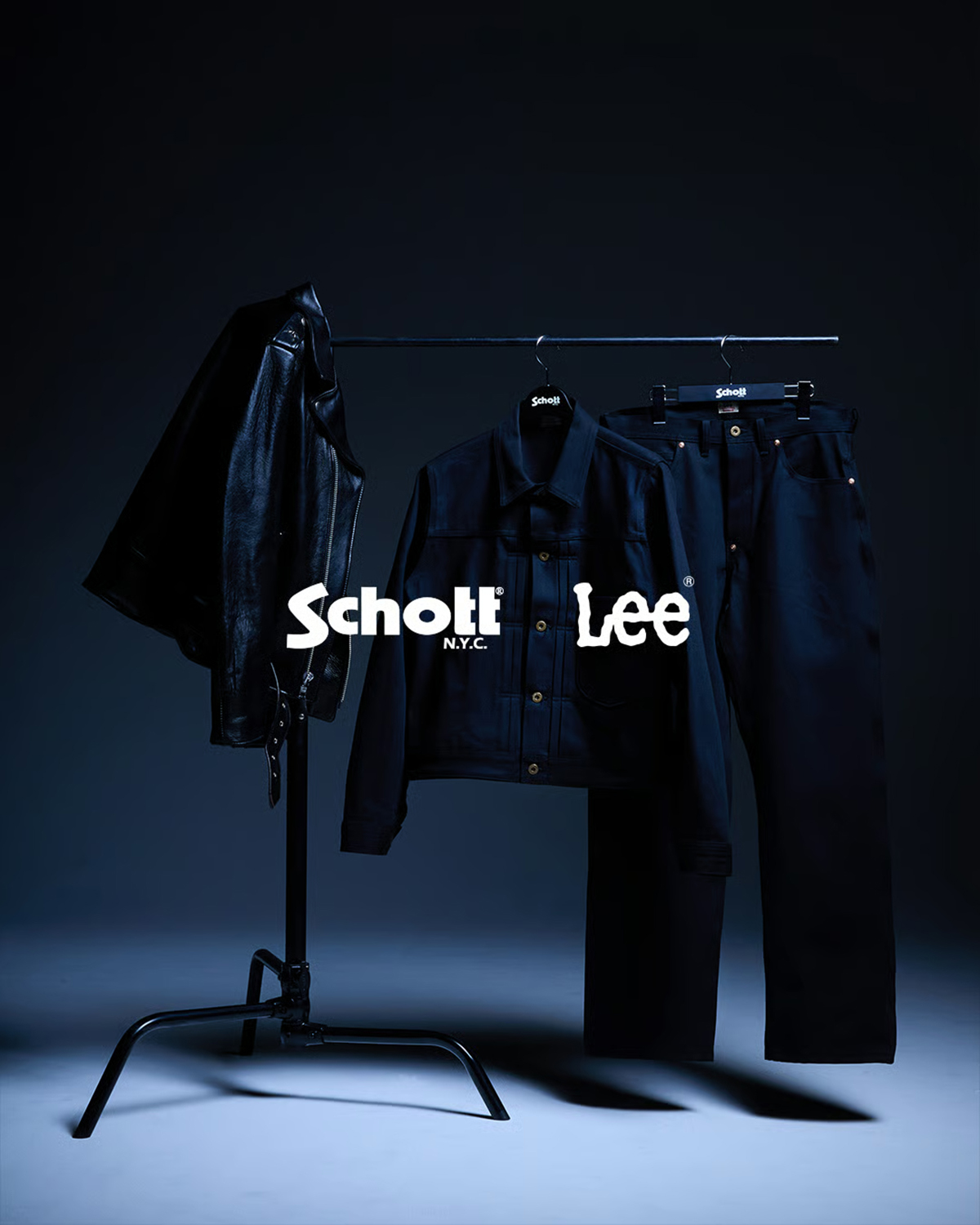 Schott x Lee Collaboration Model by YURI