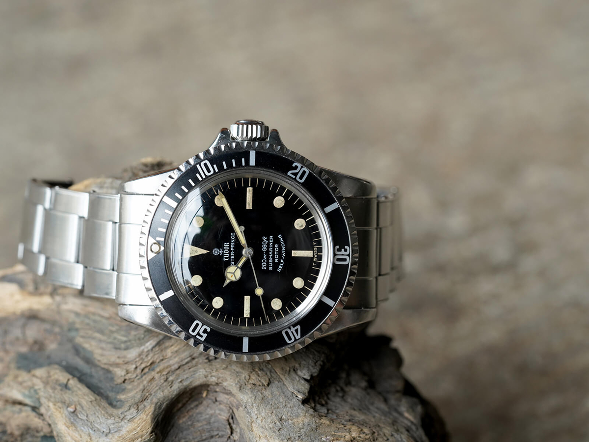 1968 TUDOR Oyster Prince Small Rose Submariner Ref7928 Gilt Dial