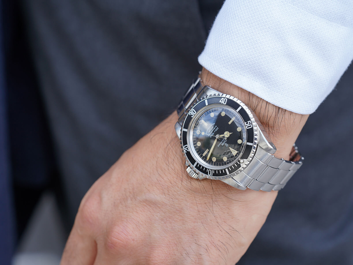 1968 TUDOR Oyster Prince Small Rose Submariner Ref7928 Gilt Dial