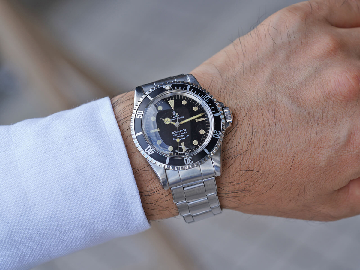 1968 TUDOR Oyster Prince Small Rose Submariner Ref7928 Gilt Dial