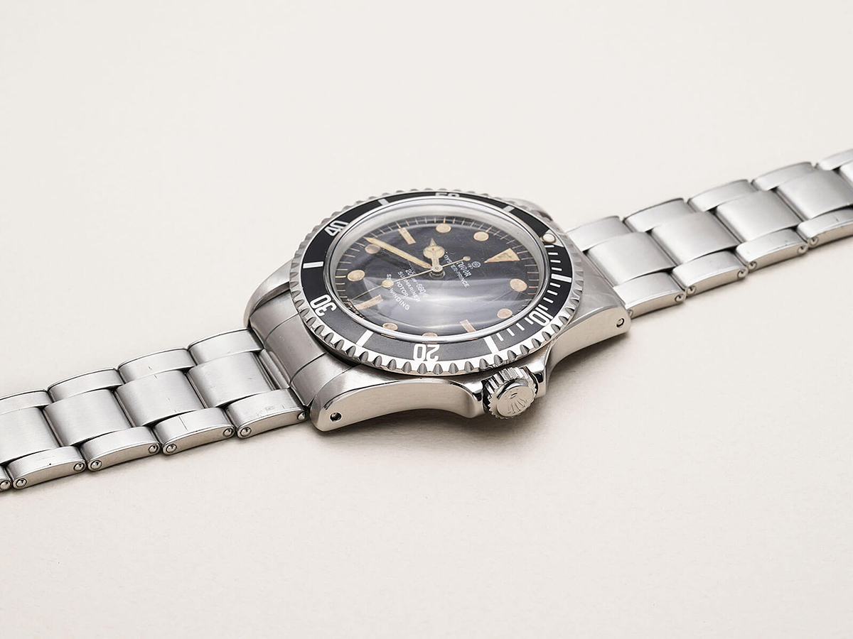 1968 TUDOR Oyster Prince Small Rose Submariner Ref7928 Gilt Dial