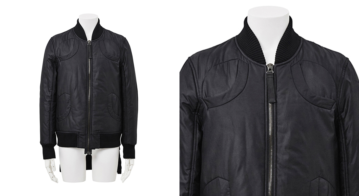 HELMUT LANG 2003 Autumn Winter Nylon Jacket Black