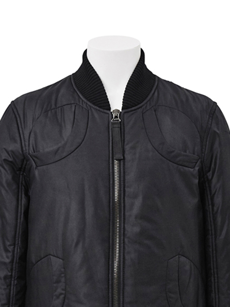 HELMUT LANG 2003 Autumn Winter Nylon Jacket Black