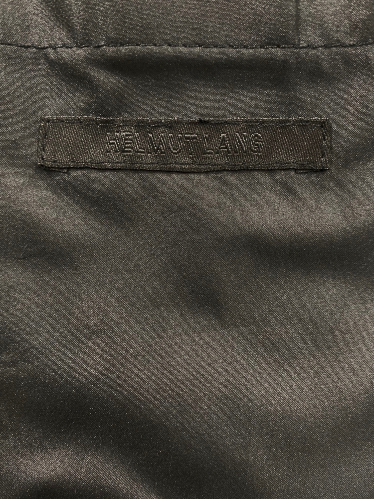 HELMUT LANG 2003 Autumn Winter Nylon Jacket Black