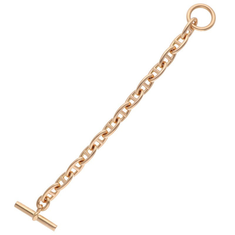 HERMÈS Chaine d'Ancre GM K18 Pink Gold