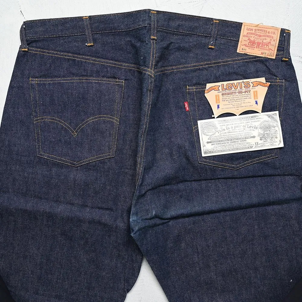 1960's LEVI'S 501 BigE Dead Stock W46 L32 Vintage